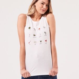 Pact Women's Guac Party Mid-Weight Graphic Tank XS